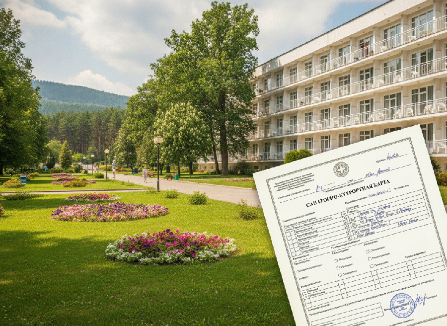Санаторно-курортная карта, форма 072/У-04